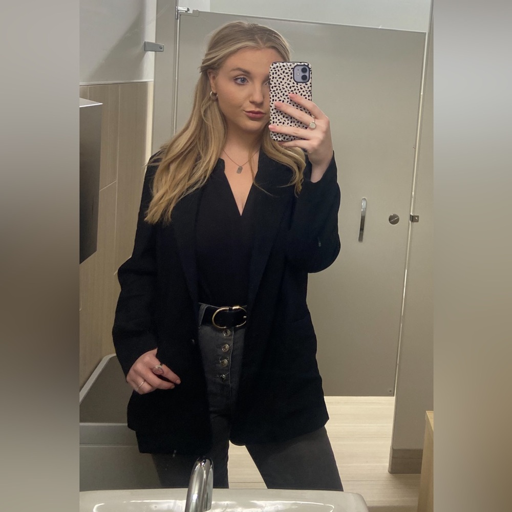 black blazer